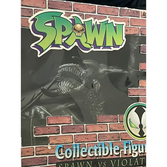 Vintage 1994 Todd Toys Limited Run Spawn vs Violator Numbered Box Set Figures - Picture 4 of 9